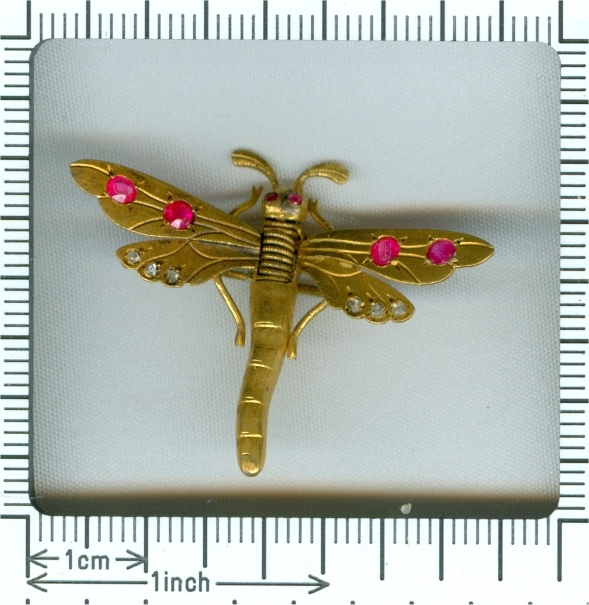 Vintage Chic: The Dragonfly Brooch or Hair Clip of Victorian Fashion (image 10 of 13)